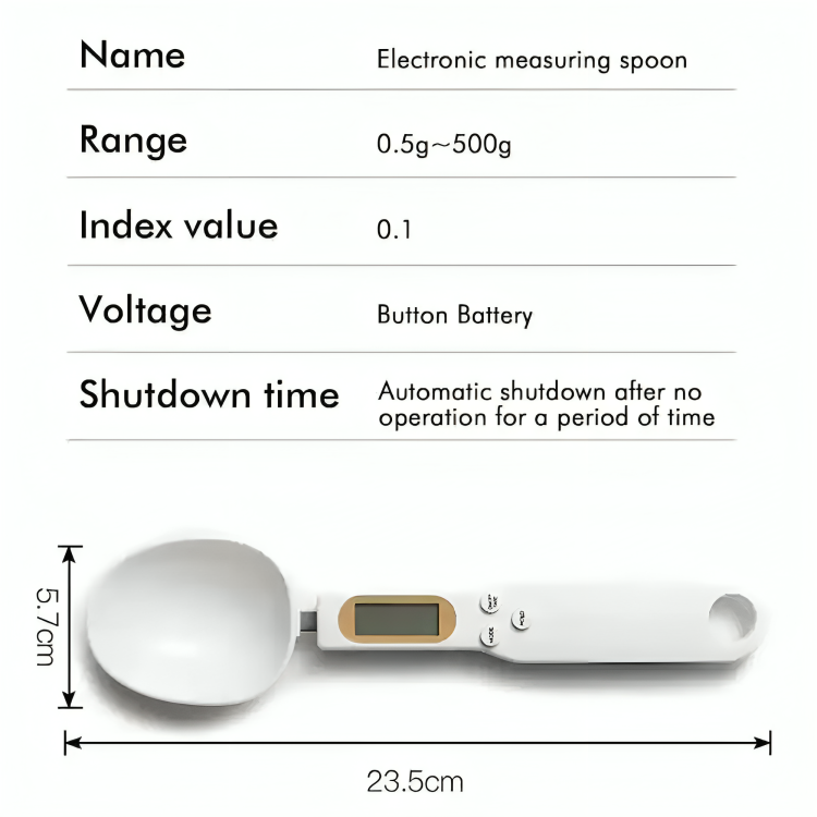 Digital Measuring Spoon Scale