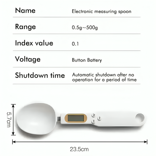 Digital Measuring Spoon Scale