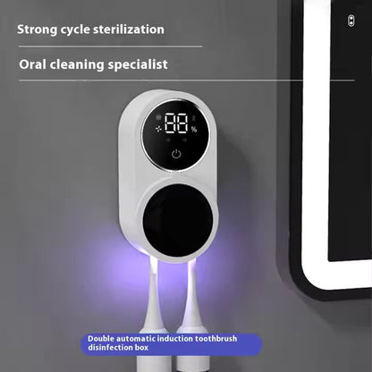 Portable UVC Toothbrush Sterilizer with Smart Sensor