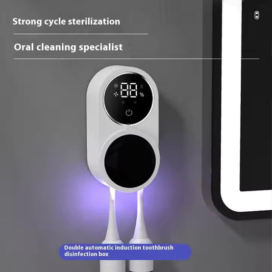 Portable UVC Toothbrush Sterilizer with Smart Sensor