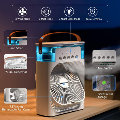 3-in-1 Ice Air Cooler & Humidifier